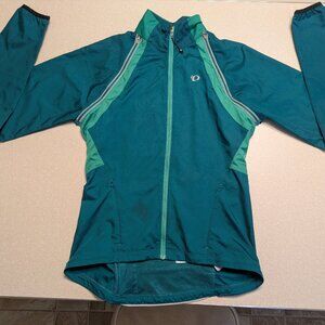 Pearl Izumi Women’s Elite Cycling Jacket in green, size small
